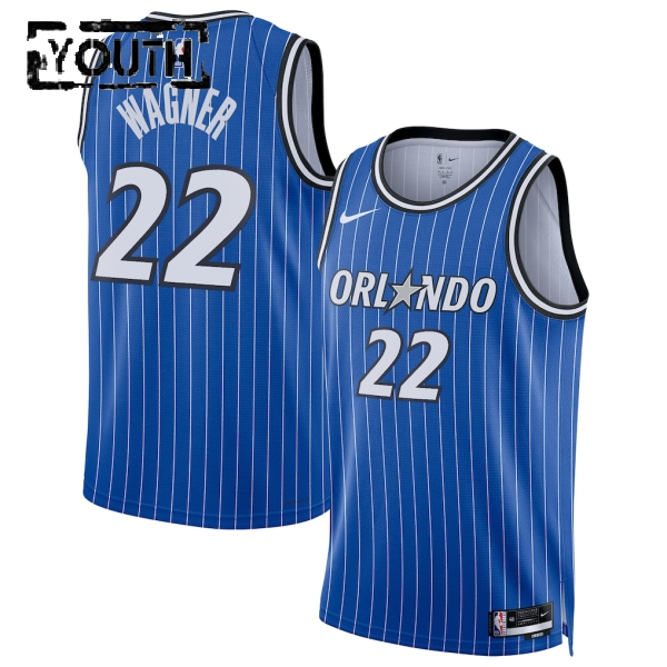 Orlando Magic Trikot Franz Wagner Nike 2025-26 Icon Edition Blau Swingman - Kinder